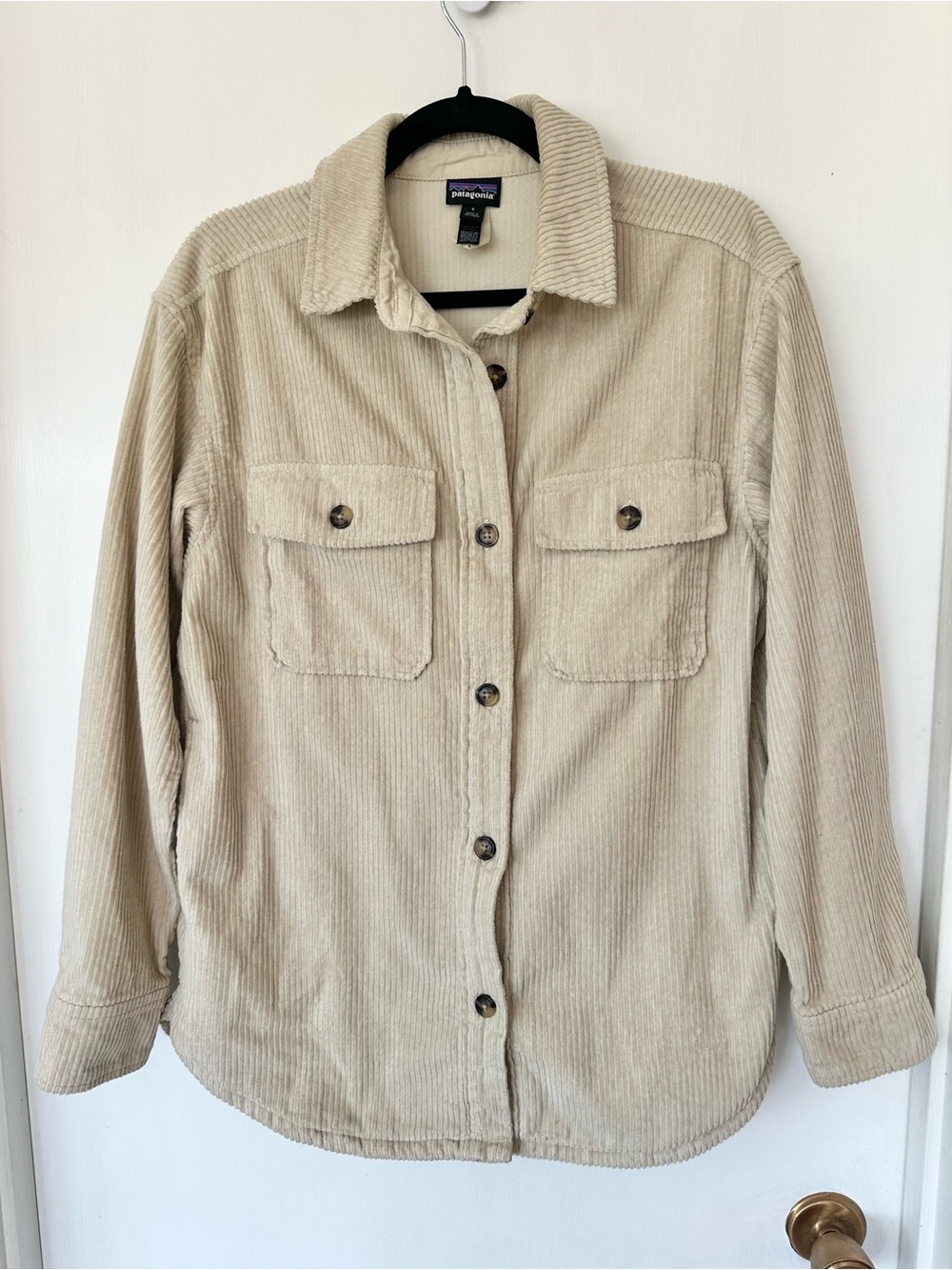 Patagonia Women’s Corduroy Long Sleeve Overshirt Jacket 100% Organic Cotton S - Picture 2 of 7